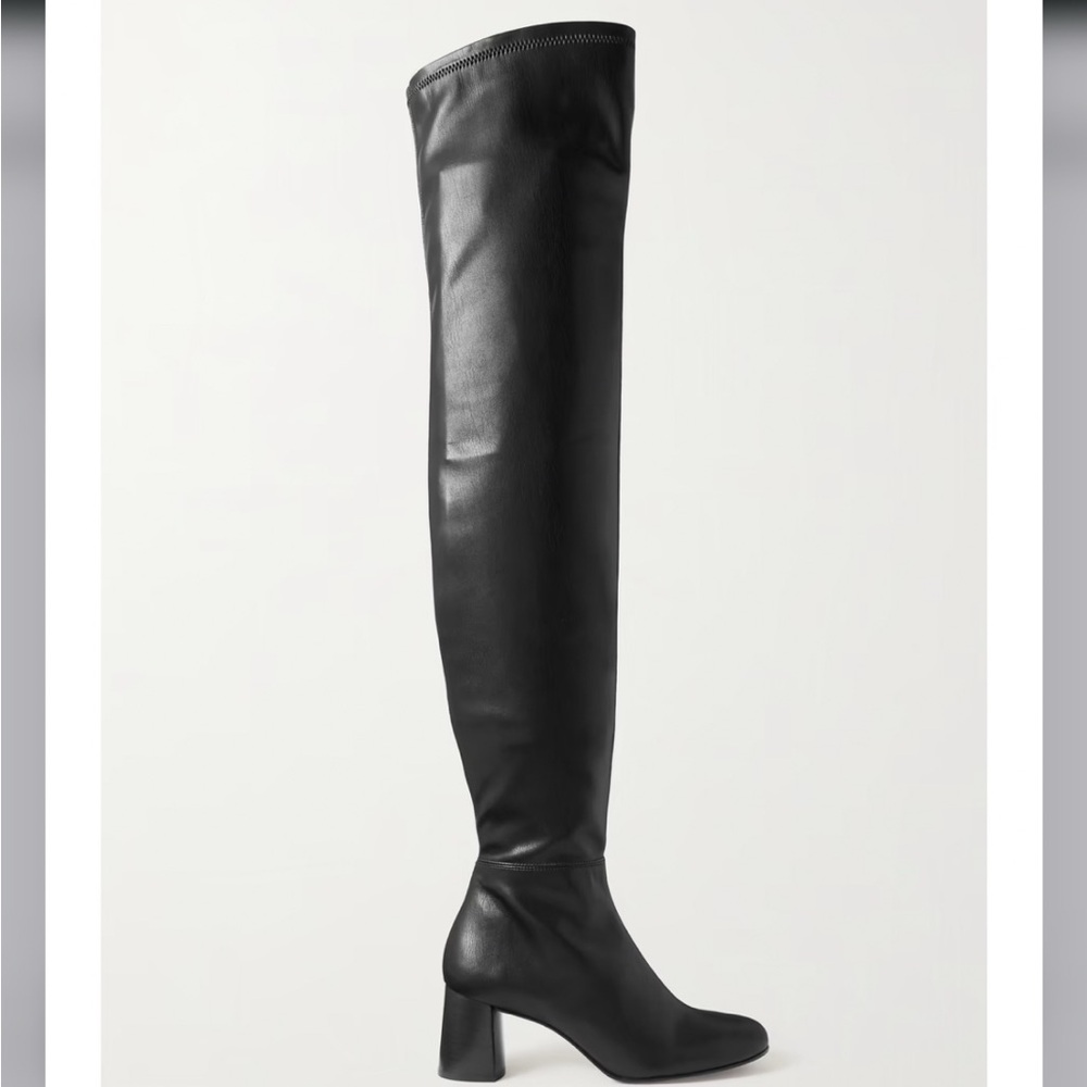 3.1 Phillip Lim + NET SUSTAIN NADIA RECYCLED VEGAN LEATHER OVER-THE-KNEE BOOTS